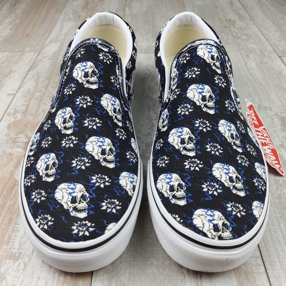 Vans Classic Slip On Flash Skulls - Picture 5 of 8
